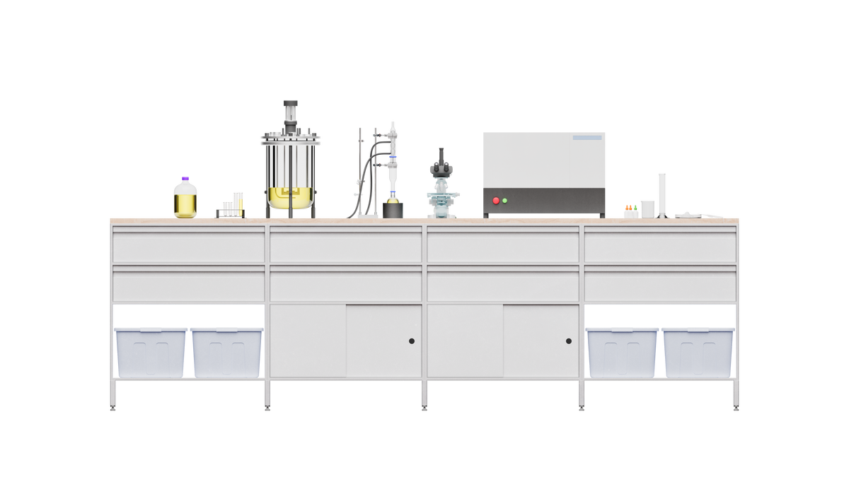 Moses PHA production equipment, from fermentation to retainer formation